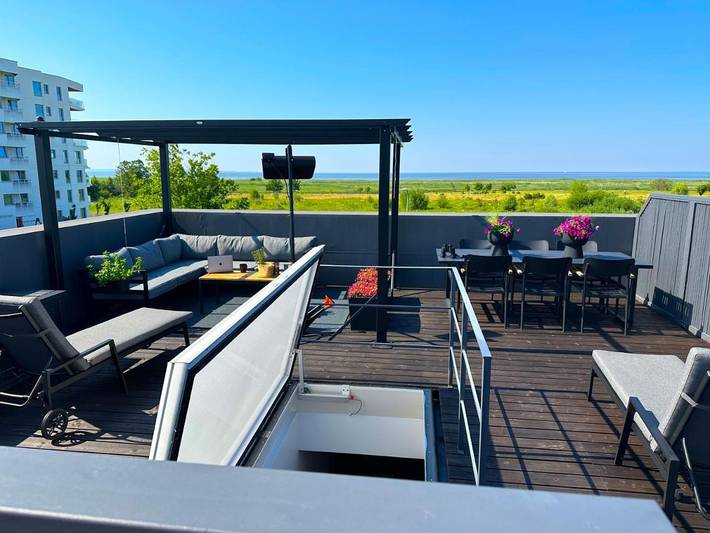 Ferienwohnung für 2 Personen, mit Ausblick und Garten in Estland