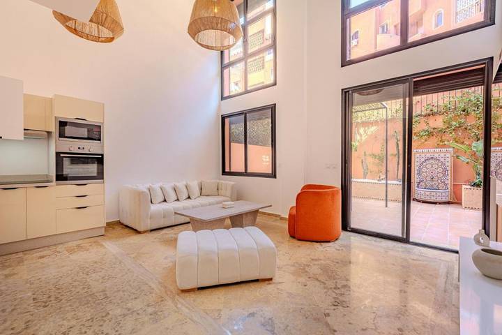 Gîte pour 6 personnes, avec terrasse et piscine dans Jardin Majorelle Marrakech