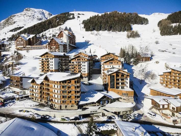 Appartement de vacances pour 8 personnes, avec sauna ainsi que piscine et vue, adapté aux familles