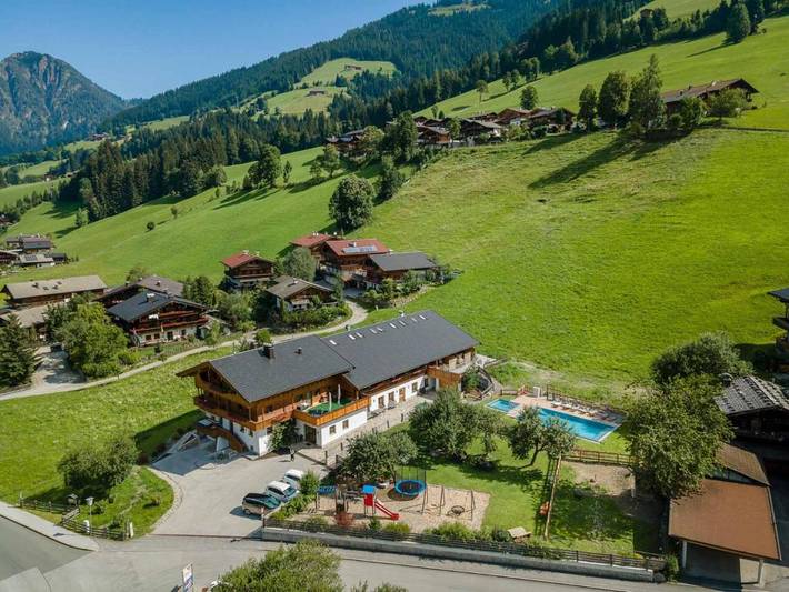 BnB für 6 Personen, mit Balkon und Terrasse sowie Garten und Sauna in Alpbach