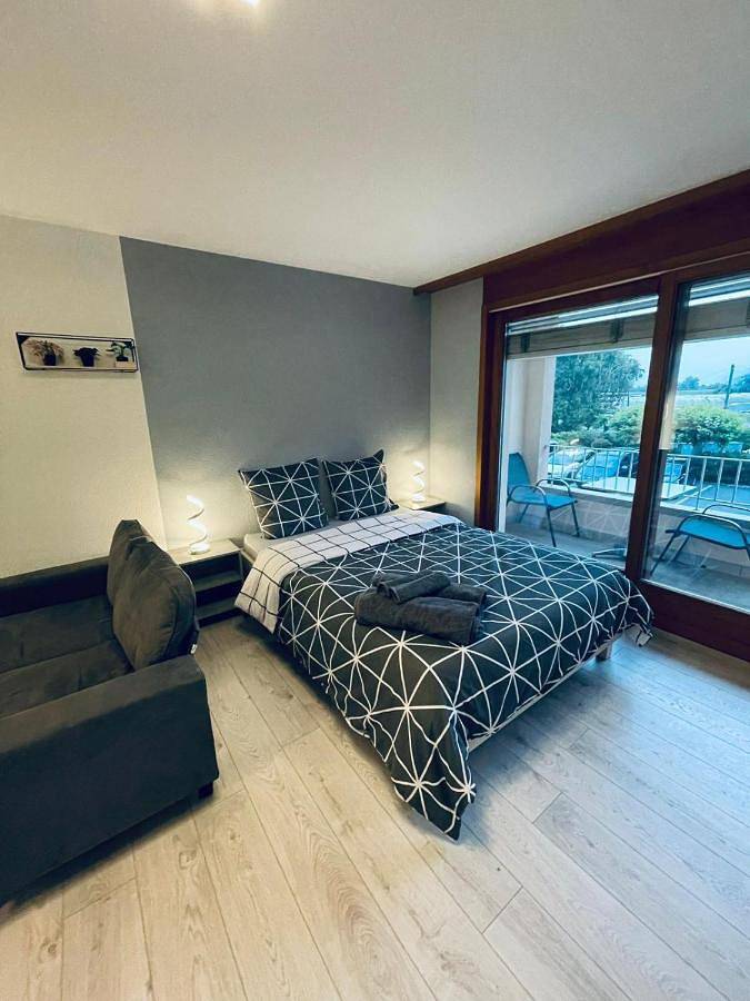 Gîte pour 2 personnes, avec Balcon et Vue à Saillon