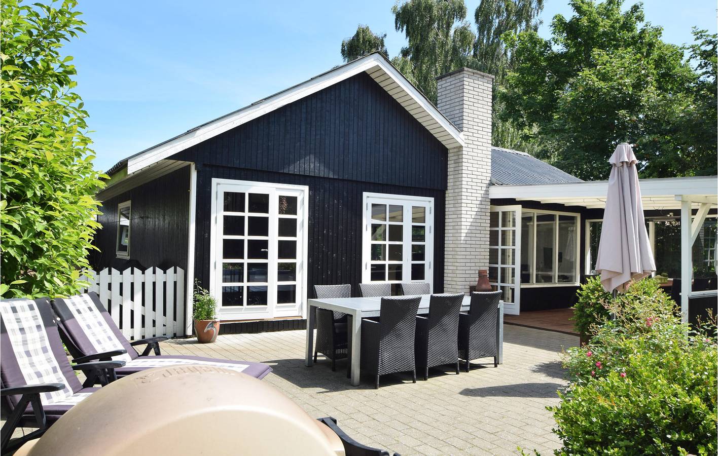 Ferienhaus für 6 Personen mit Terrasse in Juelsminde, Kleiner Belt