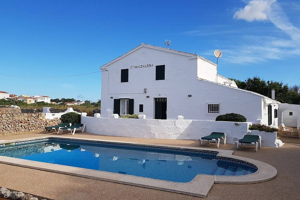 Maison de campagne avec piscine idéale pour les familles près de Mahón in Mahón, Minorque