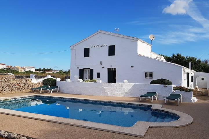 Gîte pour 8 personnes, avec Terrasse et Jardin à Minorque
