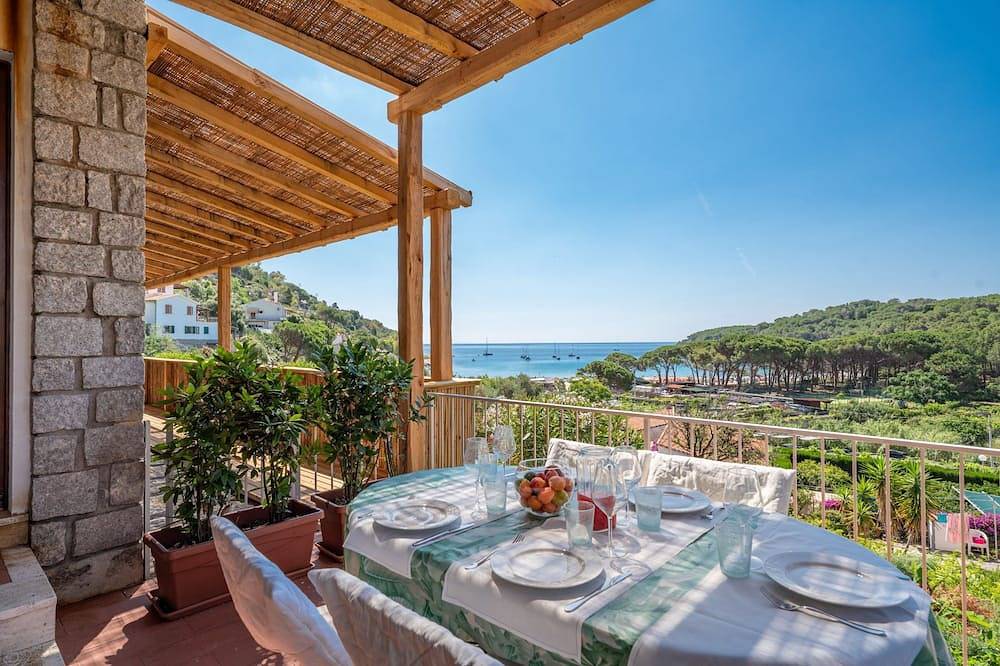 Ganze Wohnung, Dreizimmerwohnung Montecristo in Spiaggia Fetovaia, Campo nell'Elba