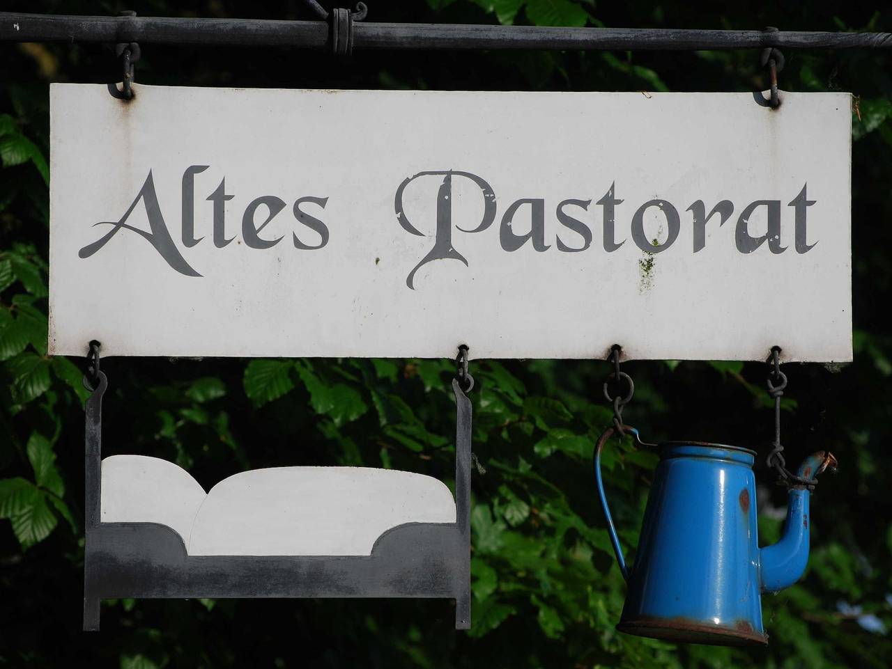 Pension - Hotel (garni) Altes Pastorat - Dz 1 Nacht 2 Betten in Langenhorn, Nordfriesland