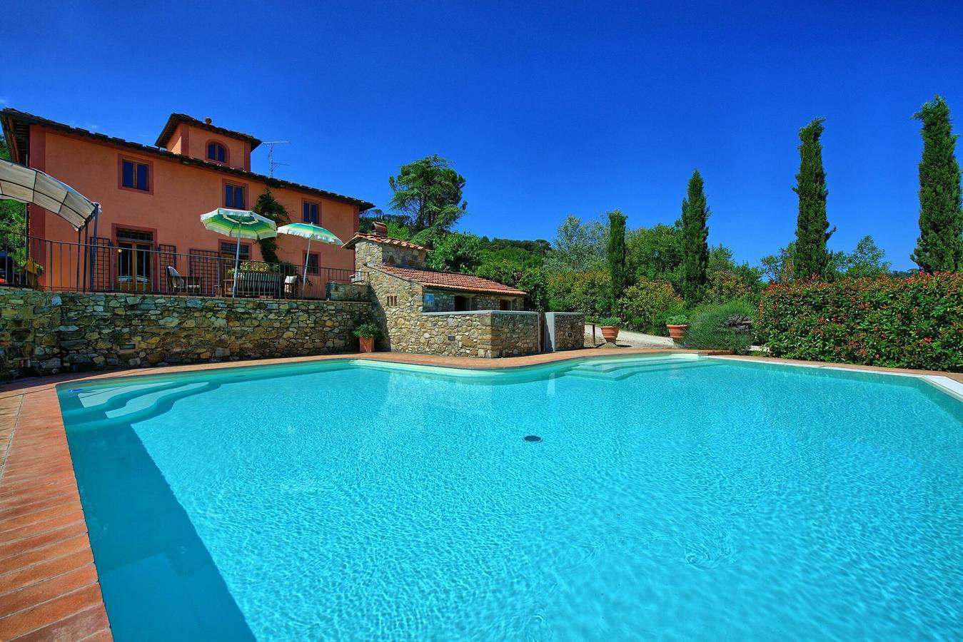 Villa pour 12 personnes avec piscine in San Casciano in Val di Pesa, Province de Florence
