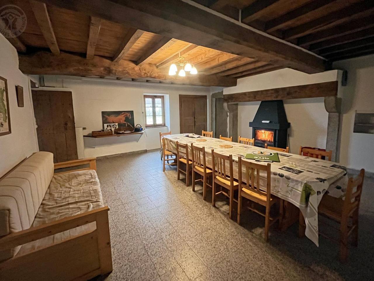 Gîte isolé et paisible aux Monts de la Madeleine avec animaux admis in Le Crozet, Région de Roanne