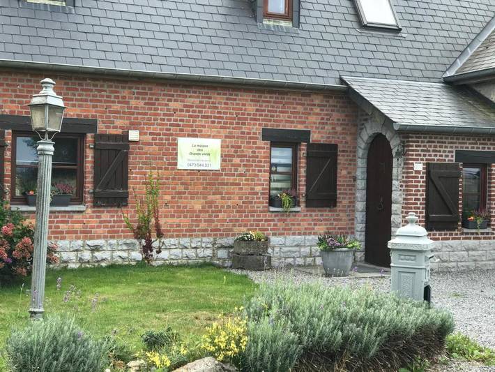 Maison de vacances pour 5 personnes, avec vue et jardin