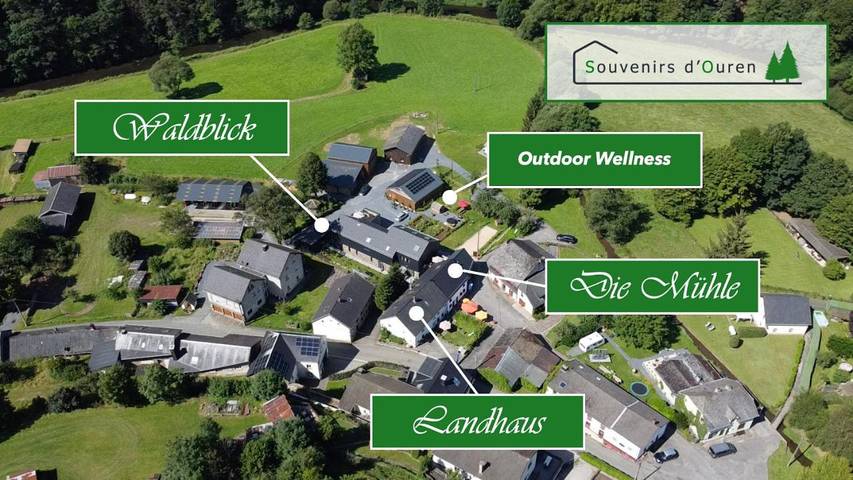 Location de vacances pour 4 personnes, avec jacuzzi ainsi que jardin et sauna, adapté aux familles à Burg-Reuland - 3