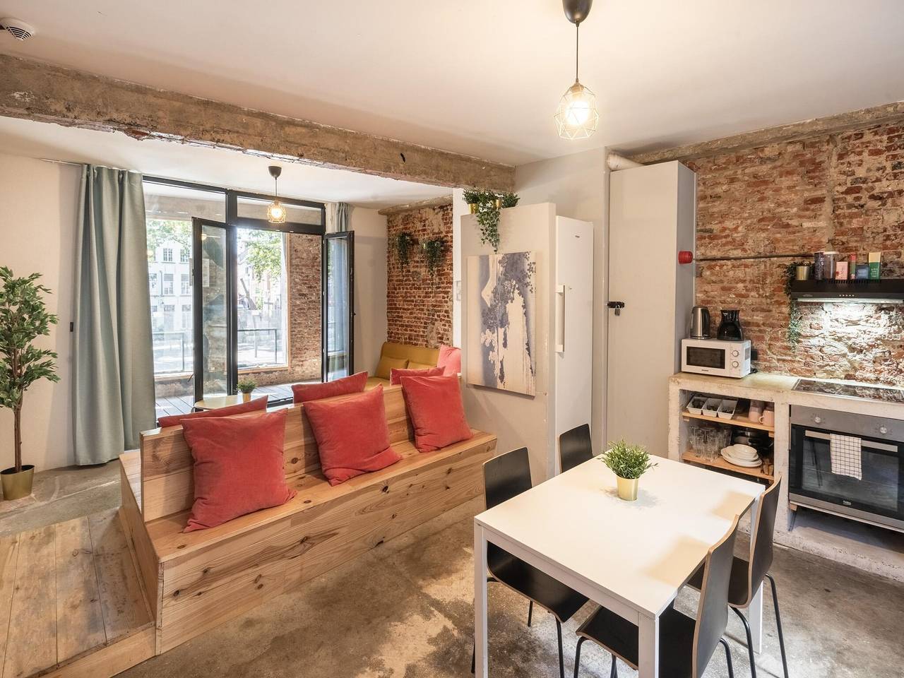 Appartement entier, Appartements industriels | 2 chambres | Wi-Fi | Ns in Anvers, Région d'Anvers