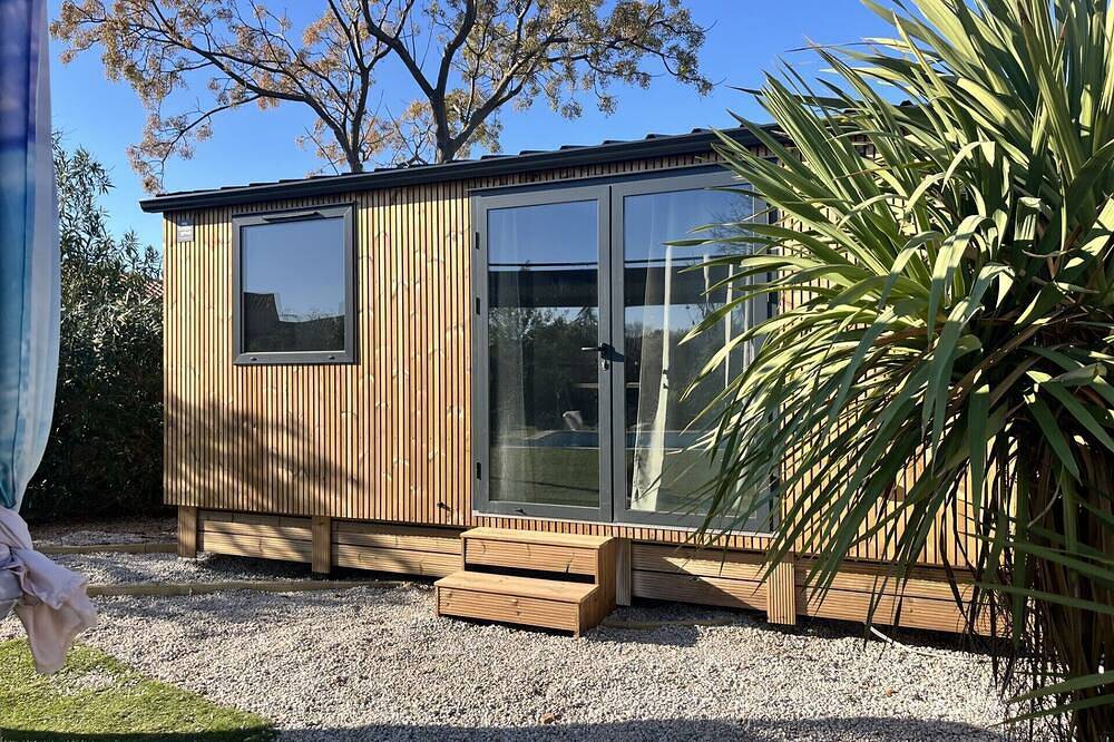 Tiny house \"la Tiny de la chicorée\" for 2 to 4 people in Usclas-d'Hérault, Costa mediterránea (Francia)