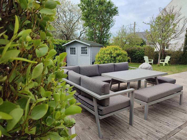 Gîte pour 4 personnes, avec jardin et terrasse à Treffiagat - 3