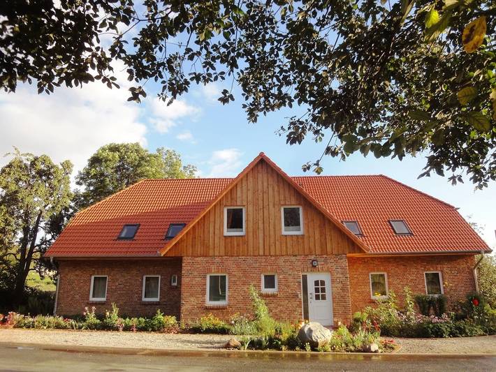 Ferienhaus mit Meerblick für 12 Personen, mit Garten und Ausblick, mit Haustier im Klützer Winkel