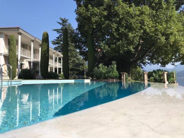 Ferienwohnung für 3 Personen, mit Pool und Ausblick sowie Garten und Seeblick in Luganer See (Lombardei) - 3