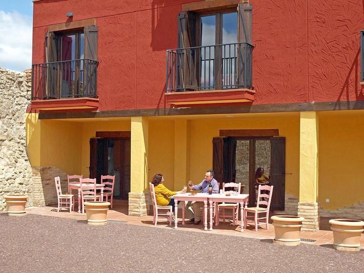 Casa rural para 4 personas, con Balcón y Terraza además de Jardín y Vistas en Cinco Villas