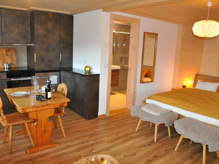Appartement entier, Tüllerhus Studio in Saanenmöser, Saanen