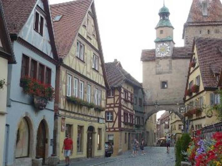 BnB für 2 Personen, mit Ausblick in Rothenburg ob der Tauber