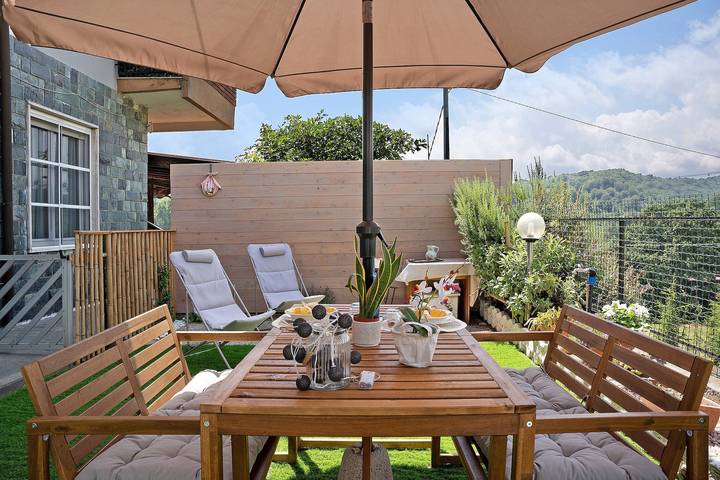 Hel lägenhet, Apartment 'La Casa Di Giosy' with Private Garden and Wi-Fi in Ferrania (Cairo Montenotte), Cairo Montenotte