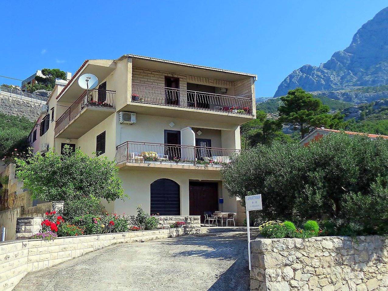 Appartement entier, Appartement in Krvavica, Makarska riviera
