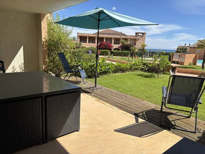 Appartement de vacances pour 6 personnes, avec Piscine en Corse