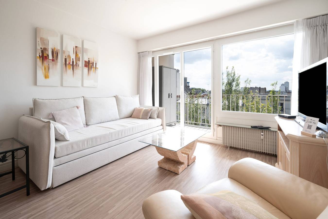 Ganze Wohnung, Ferienwohnung für 6 Personen mit Balkon in Paris, Ile de France