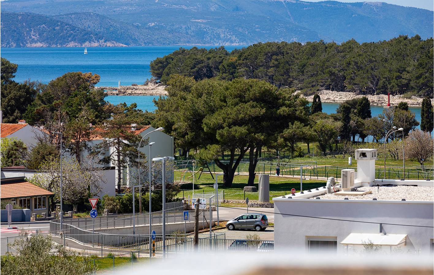 Geheel vakantieappartement, Vakantieappartement voor 5 personen met terras in Punat, Krk