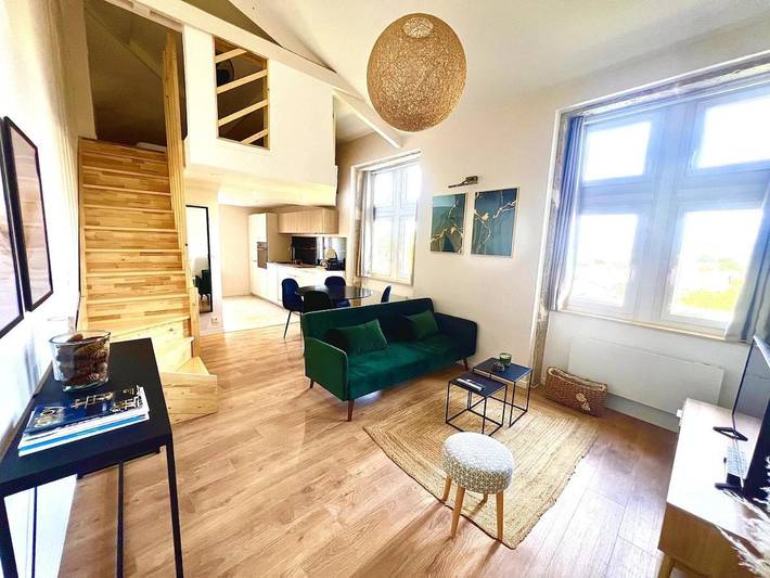 Gîte pour 4 personnes, avec vue à Montanay