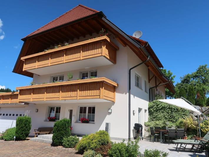 Ferienwohnung für 4 Personen, mit Terrasse und Garten in Hofstetten