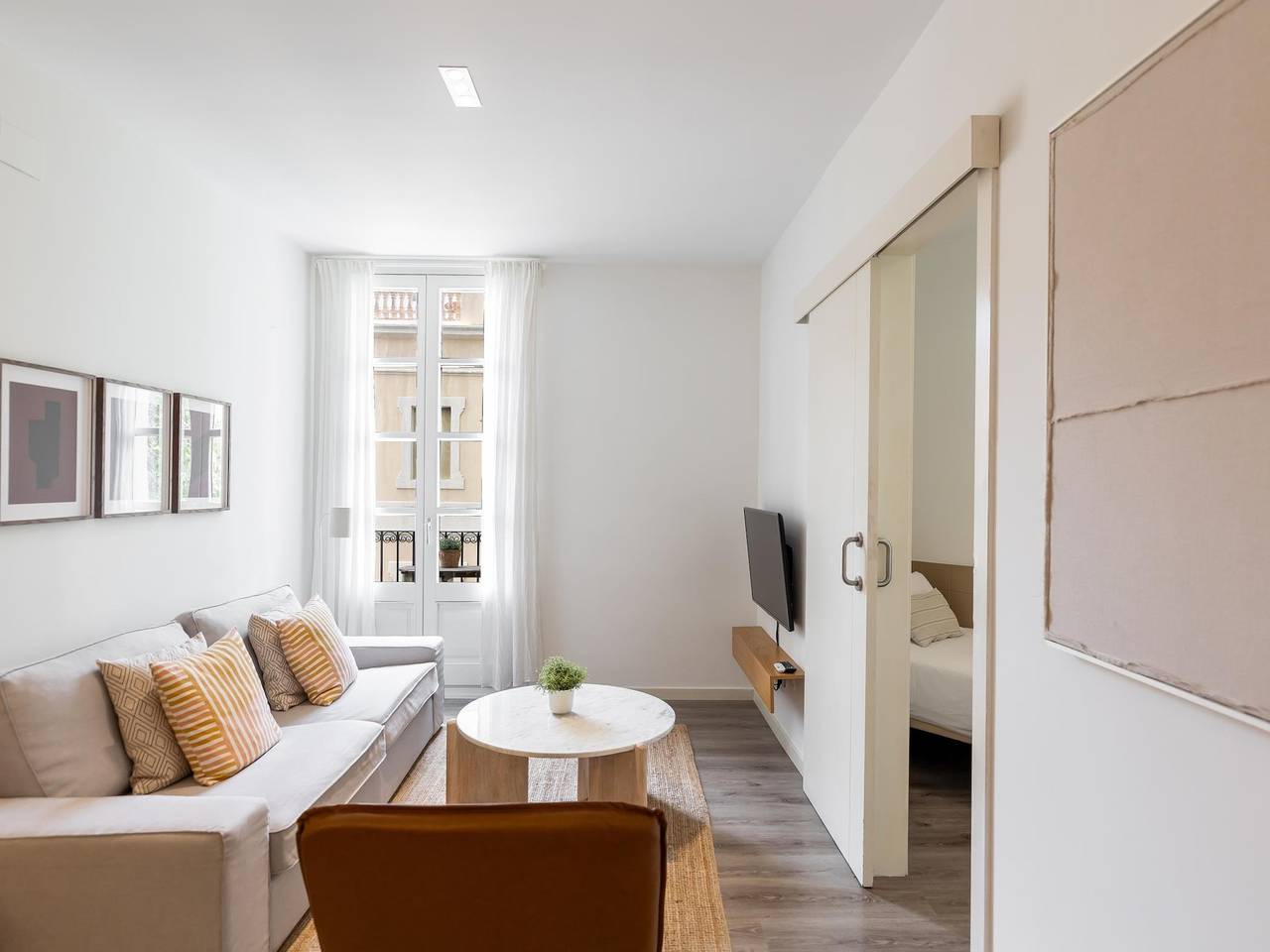 Appartamento intero, Appartamento vacanze per 6 persone con balcone in Barcelona Centre, Barcellona