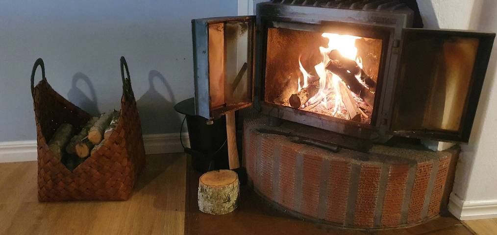 Blockhütte für 6 Personen, mit Balkon/Terrasse und Garten sowie Ausblick in Südschweden - 4