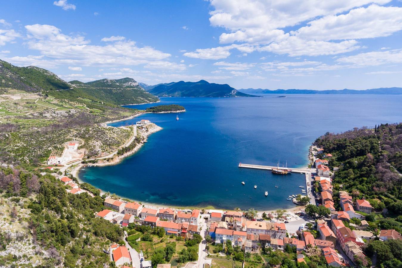 Ferienhaus für 3 Personen mit Balkon in Trstenik, Peljesac