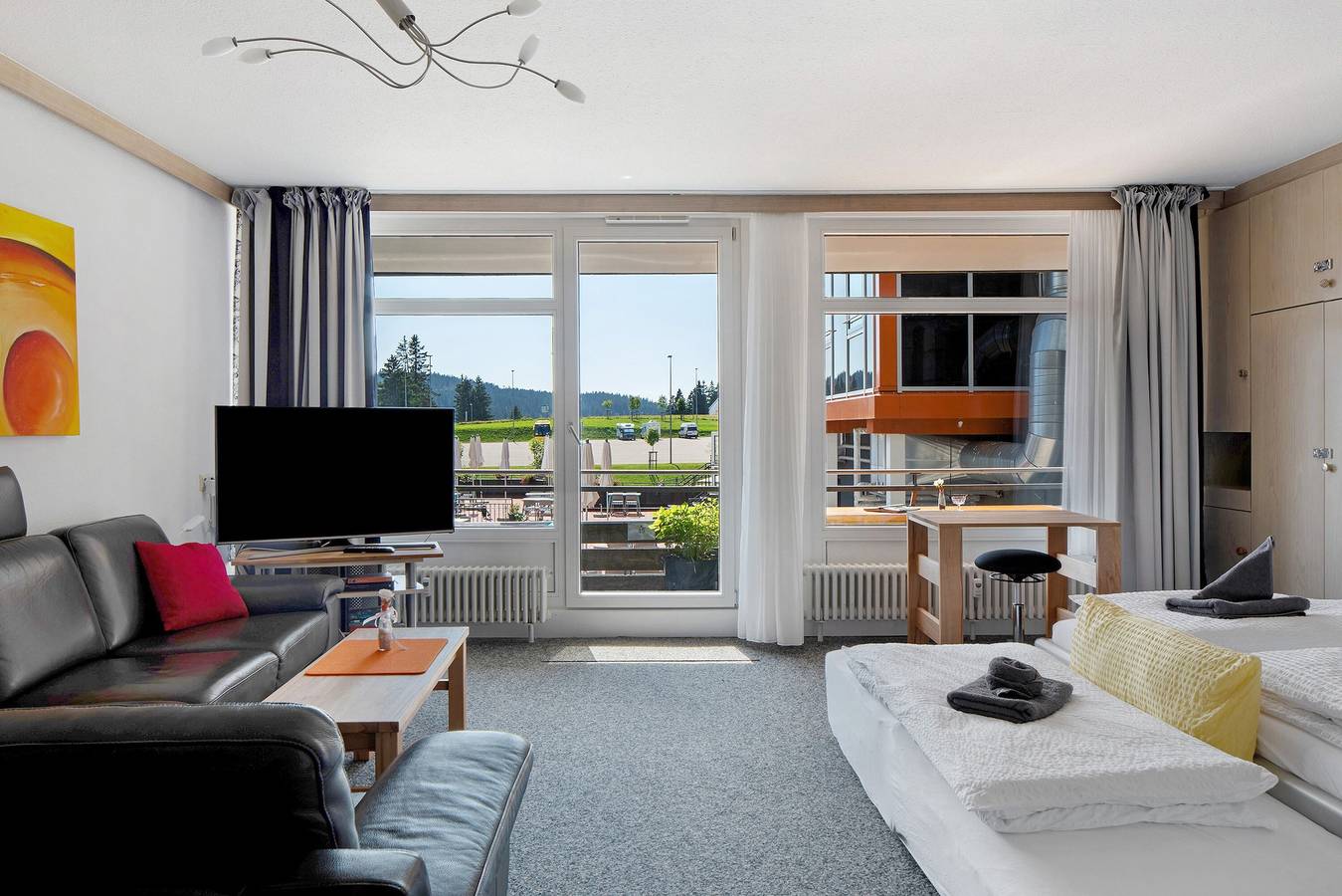 Ganze Wohnung, Ferienwohnung 'Fewo Berggipfel' mit Balkon und Wi-Fi in Feldberg, Südschwarzwald