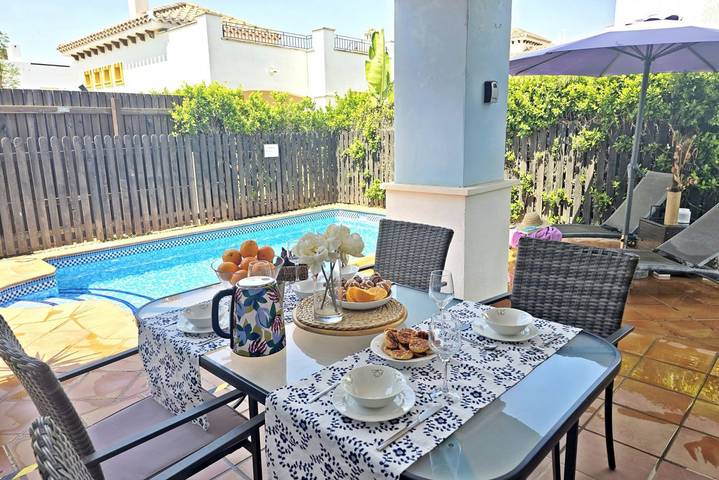 Chalet para 4 personas, con piscina y jardín en Campo de Cartagena - 2
