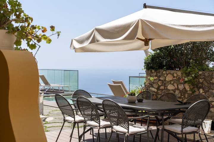 Villa pour 10 personnes, avec terrasse ainsi que vue et jardin à Positano - 2