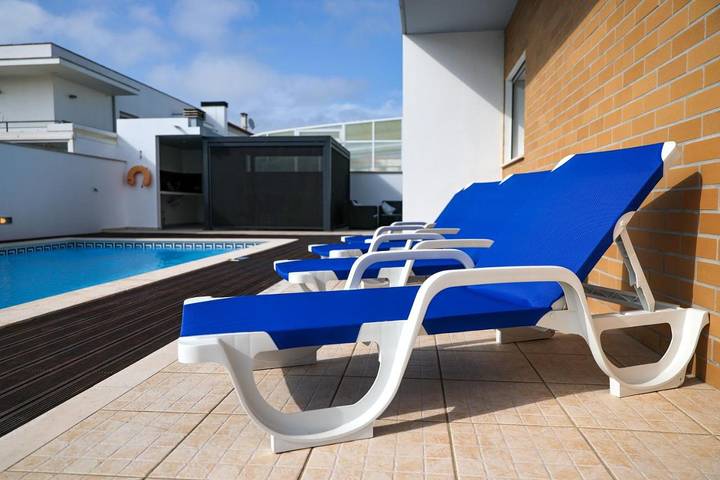 Casa rural para 8 personas, con piscina además de vistas y jardín en Nazaré - 4