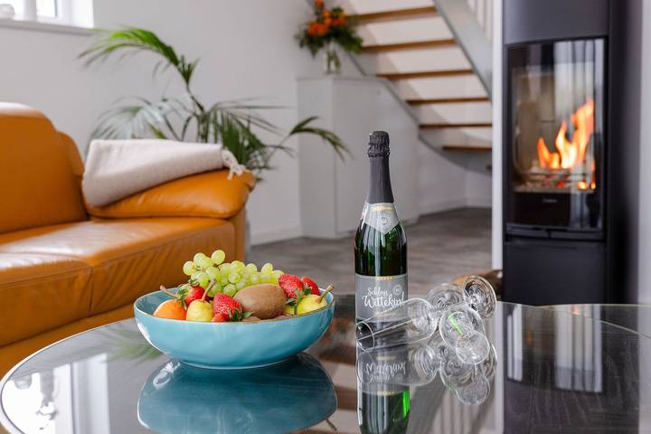 Ferienhaus für 4 Personen, mit Seeblick und Garten sowie Sauna auf Rügen - 4