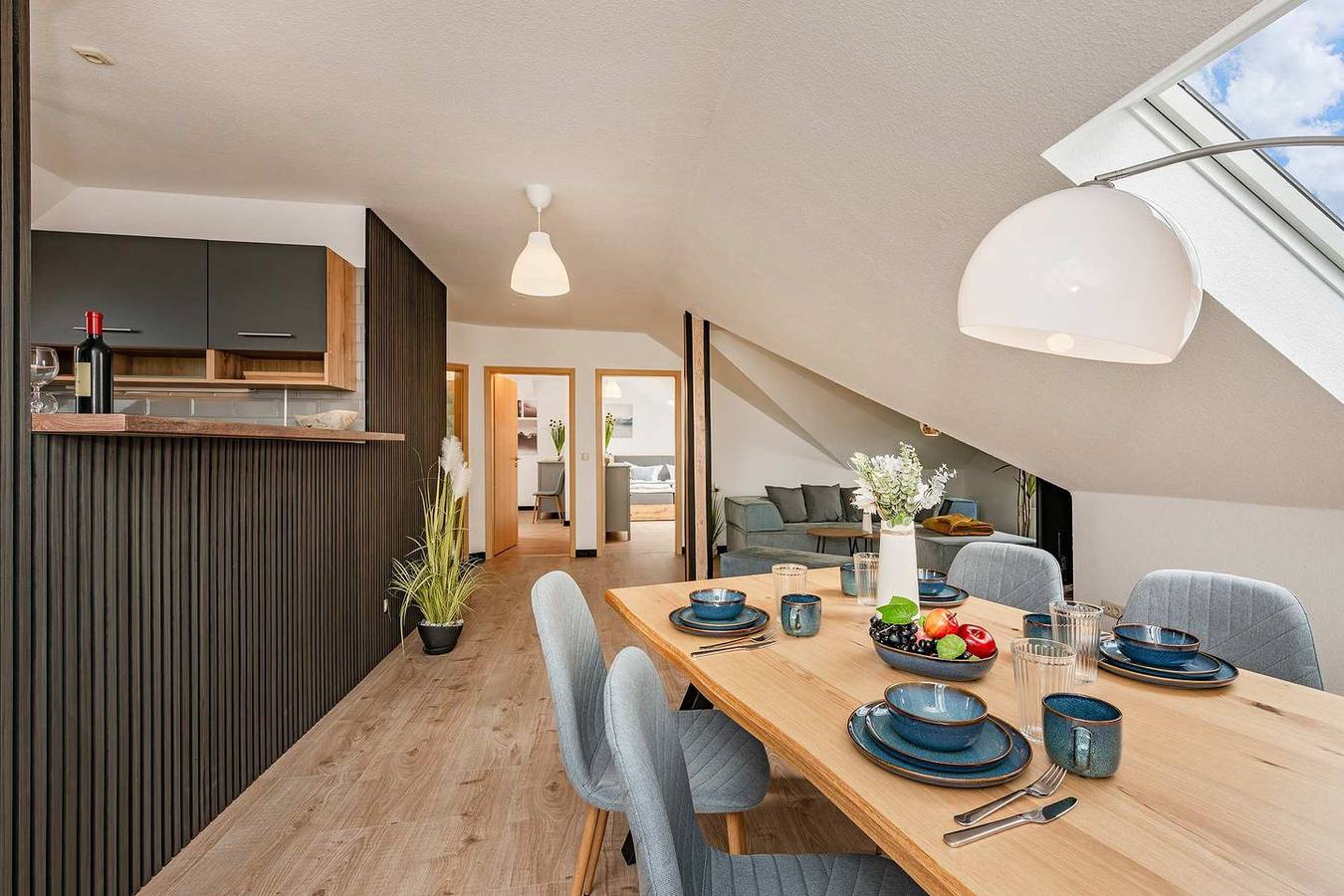 Ganze Wohnung, Familienfreundliche Ferienwohnung strandnah mit Parkplatz & Orts­shuttle in Kölpinsee, Loddin