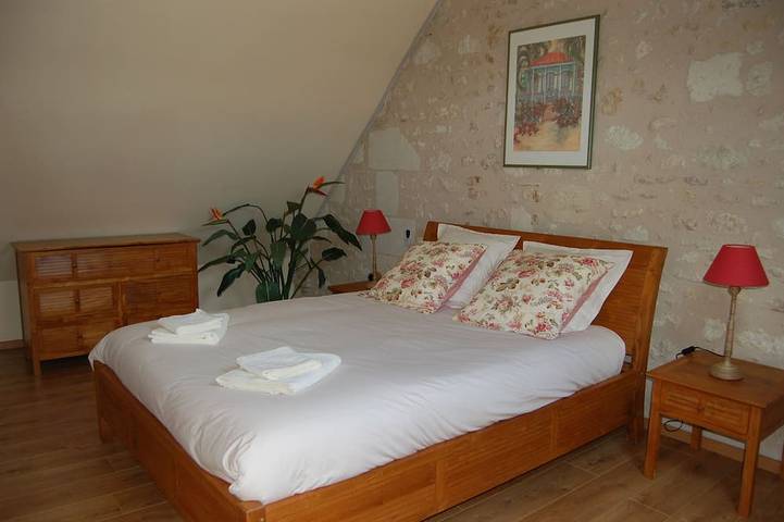 Location de vacances pour 8 personnes, avec jacuzzi et terrasse ainsi que jardin et sauna à La Croix-en-Touraine - 3