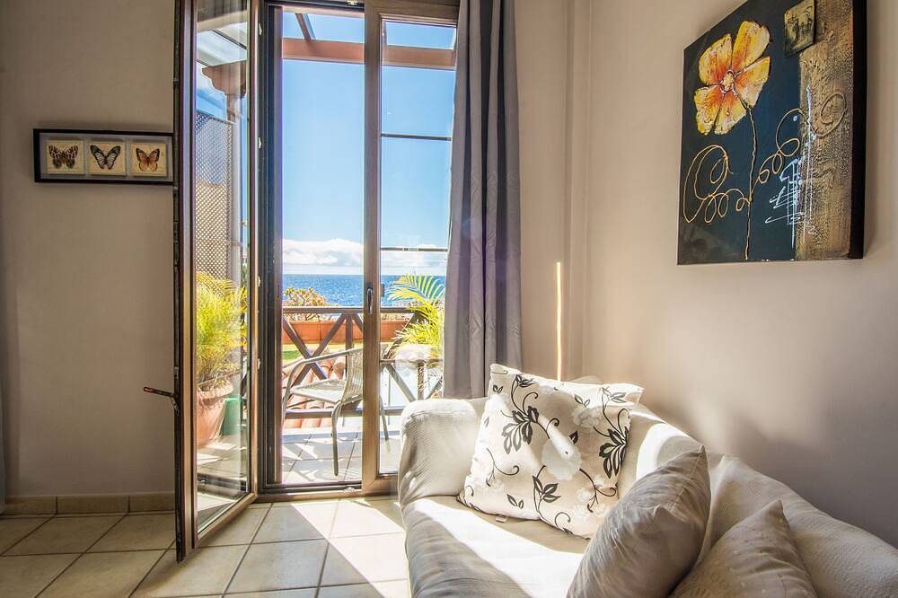Appartement entier, Bel appartement sur 2 étages avec vue mer in El Planto, Santa Cruz de La Palma