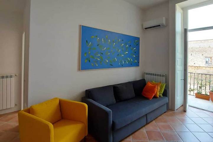 Carmines Balkon in Neapel, Neapel Provinz