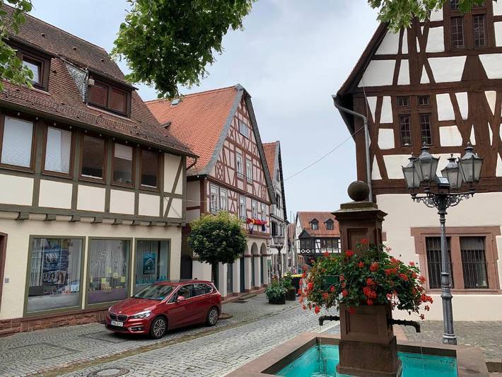 Ferienwohnung für 4 Personen, mit Ausblick in Michelstadt