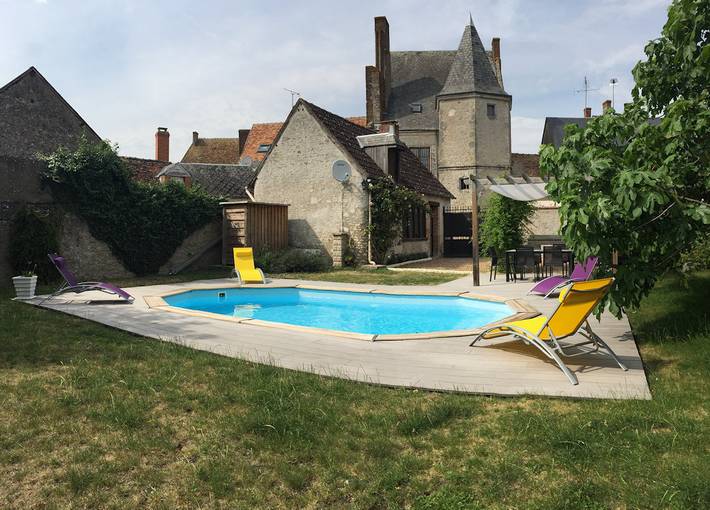 Chambre d’hôte pour 2 personnes, avec piscine et jardin