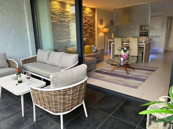 Ferienhaus für 4 Personen, mit Ausblick und Pool sowie Garten auf den Kanaren