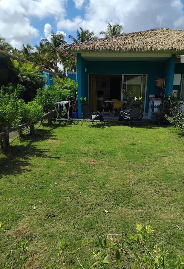 Appart’hôtel pour 2 personnes, avec piscine ainsi que terrasse et jardin