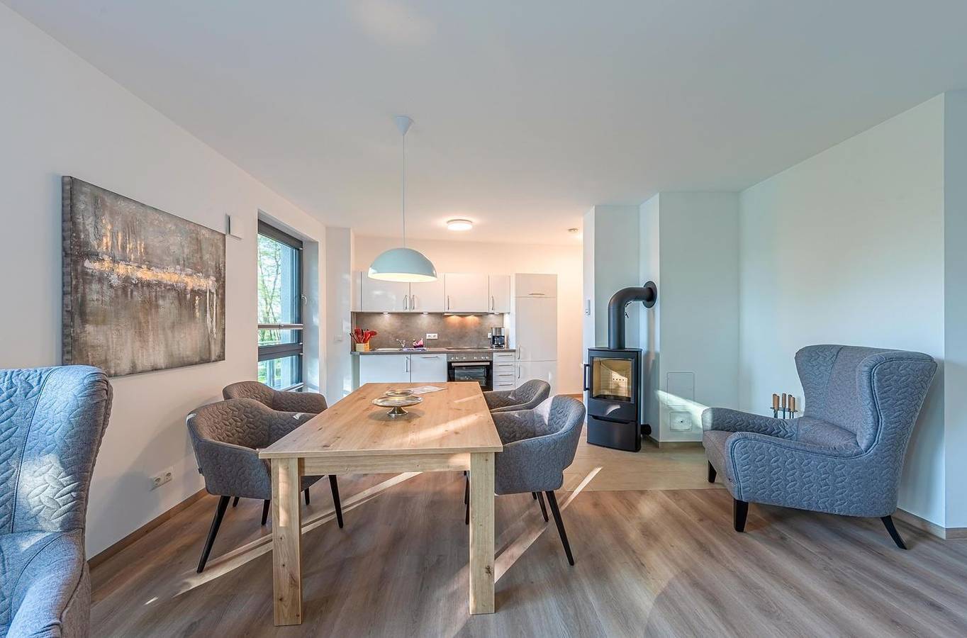 Ganze Wohnung, Ferienwohnung „Goldhornisse“ direkt am Krakower See. in Am Wadehäng, Krakow am See
