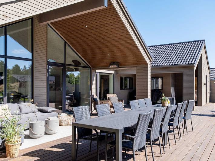 Ferienhaus für 14 Personen, mit Terrasse und Pool sowie Sauna auf Rømø - 2