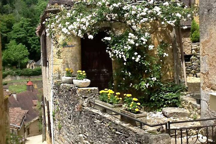 Maison de vacances pour 3 personnes, avec terrasse à Beynac-et-Cazenac