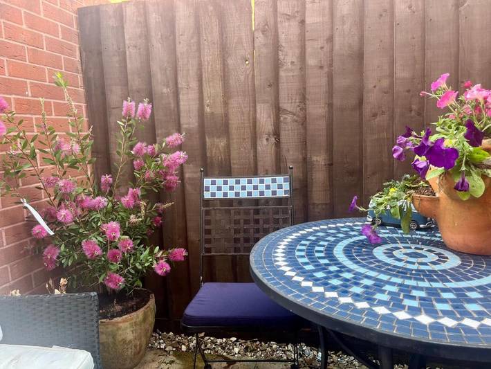 Holiday home for 4 people, with view and garden in Exeter