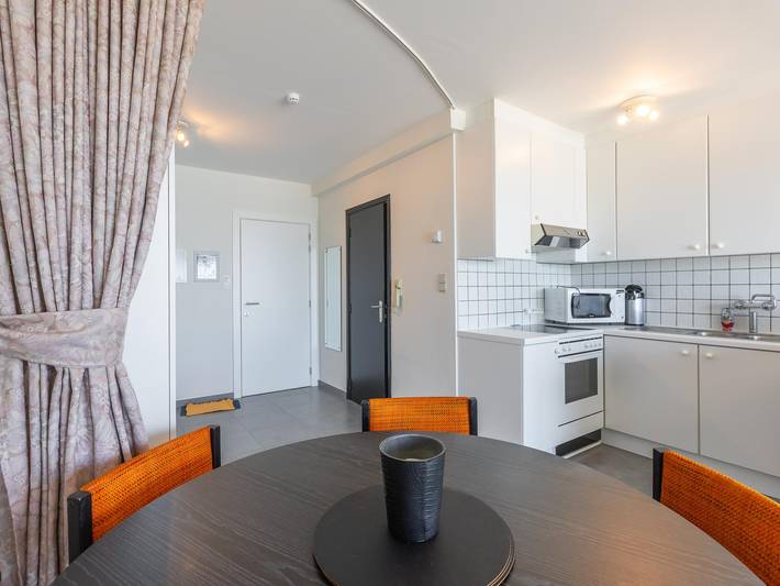 Studio charmant sur la digue avec vue sur mer in Middelkerke, Côte belge